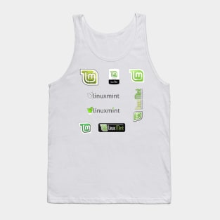 linux mint set Tank Top